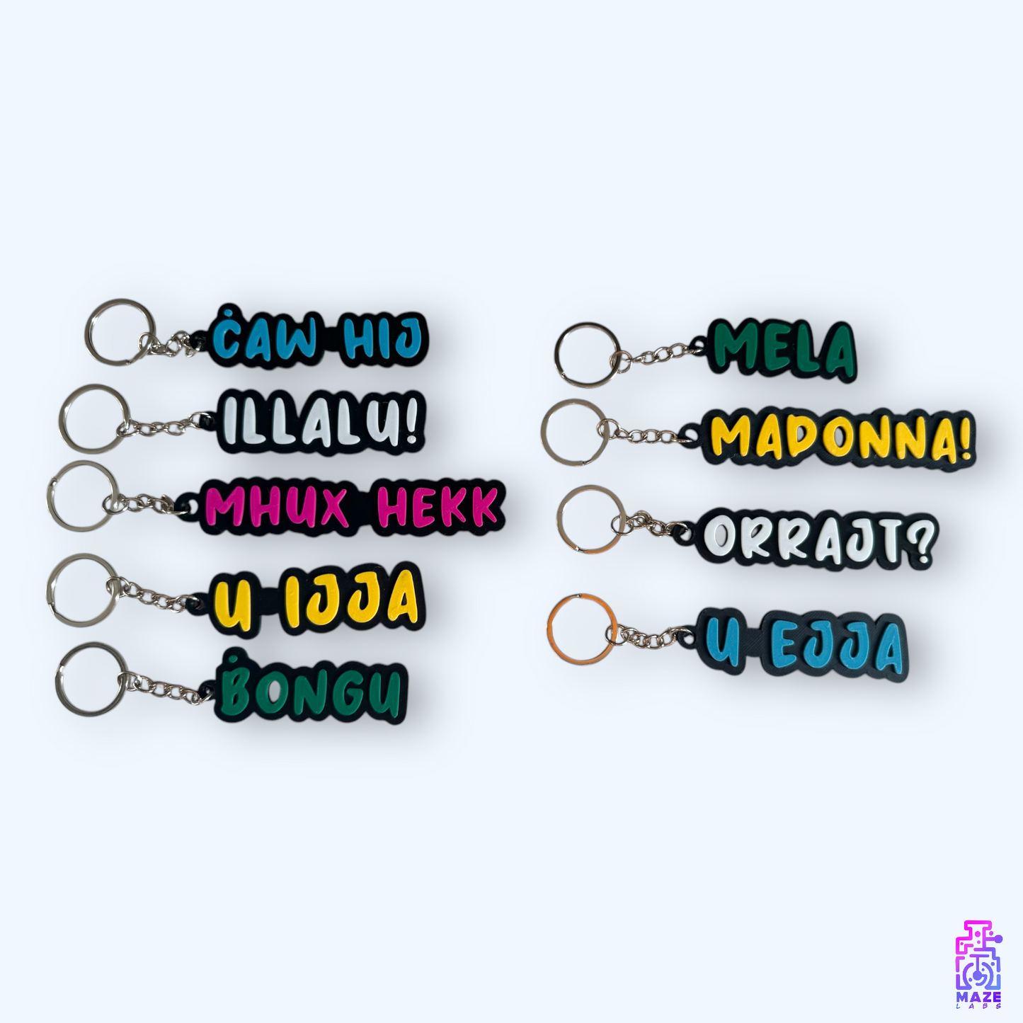 MALTESE EXPRESSIONS | Keychain