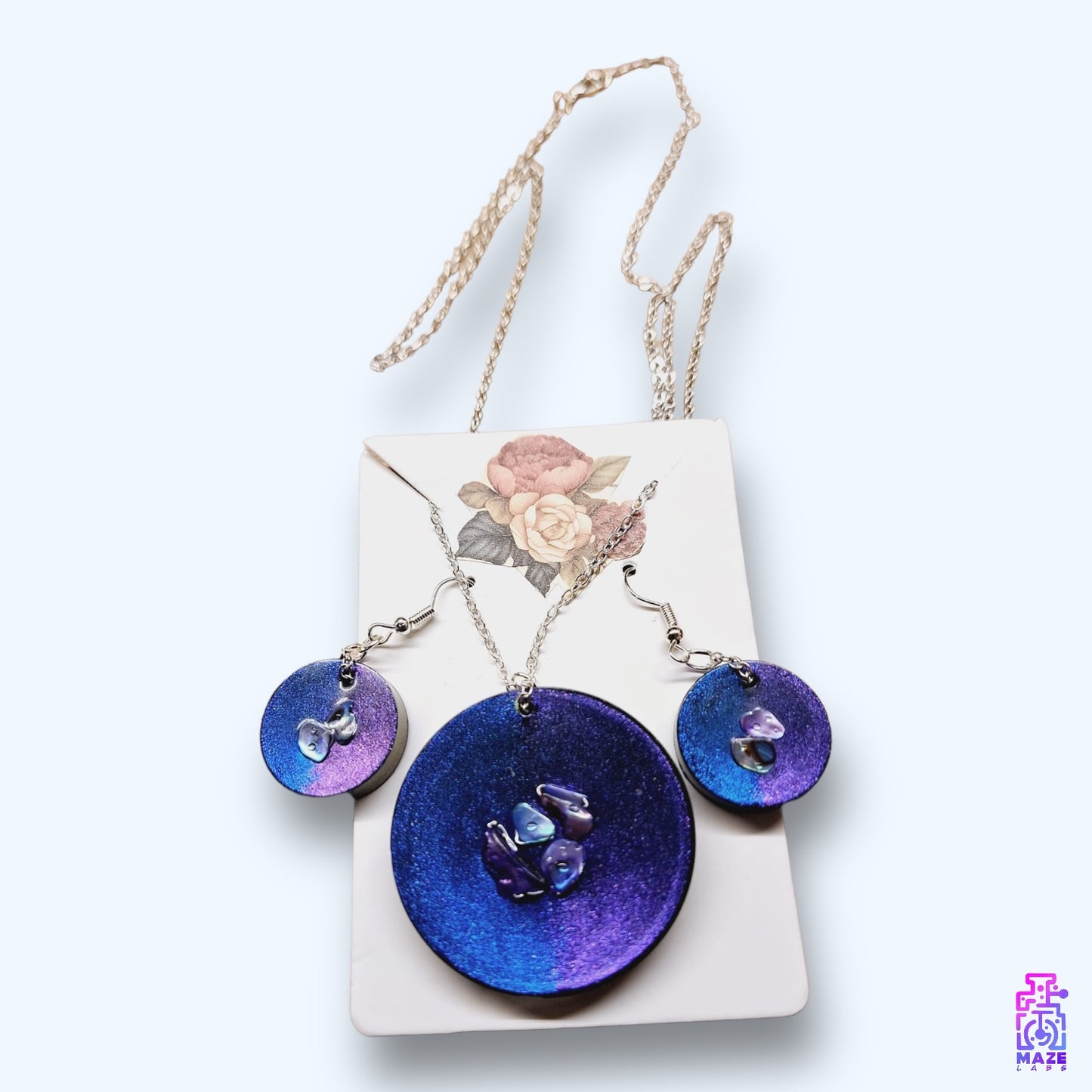 DEEP DREAM | Necklace & Earrings Set
