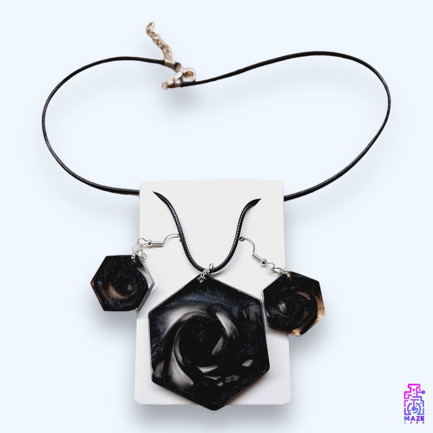 SHADOWPLAY | Necklace & Earrings Set
