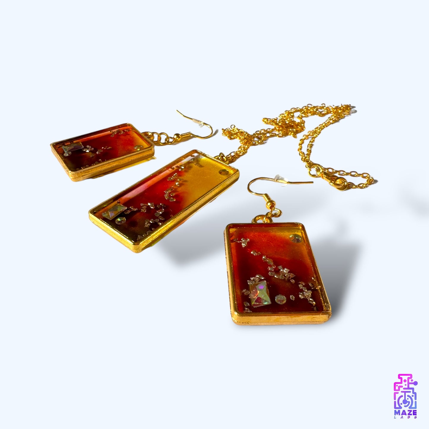AURORA | Necklace & Earrings Set