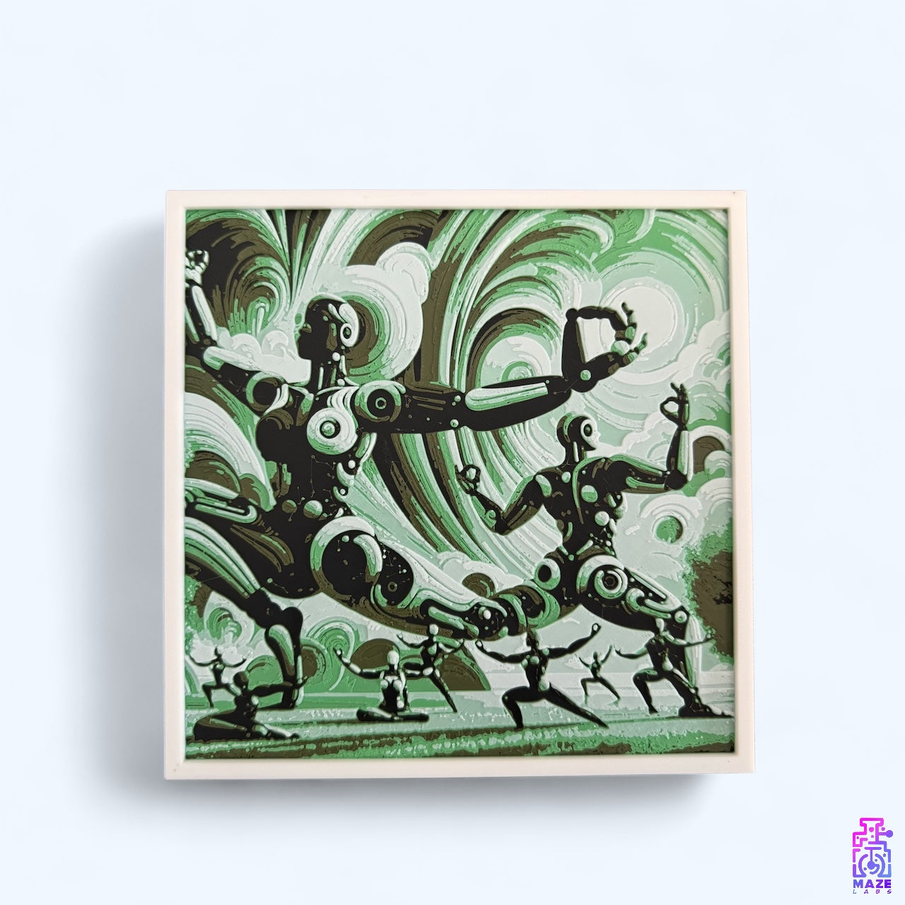 YOGA III | 3D painting