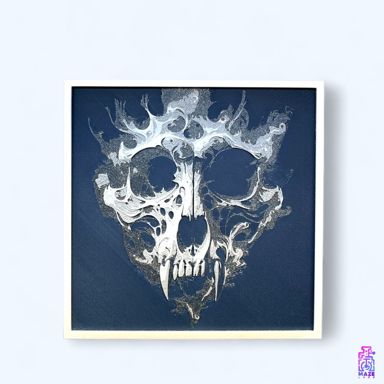 MONKEY SKULL II | 3D painting