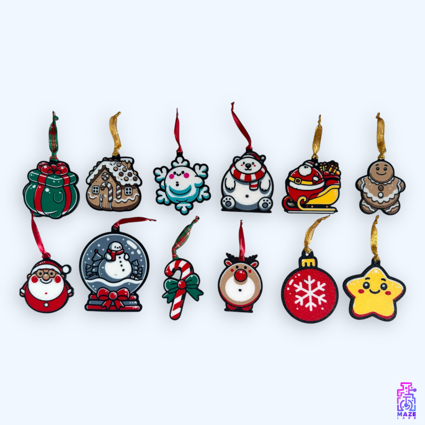 Fat X-mas Baubles